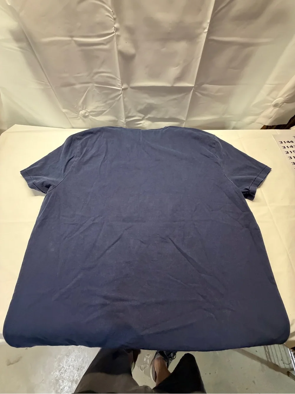 Polo by Ralph Lauren Navy Short Sleeve Tee with Red Logo Print